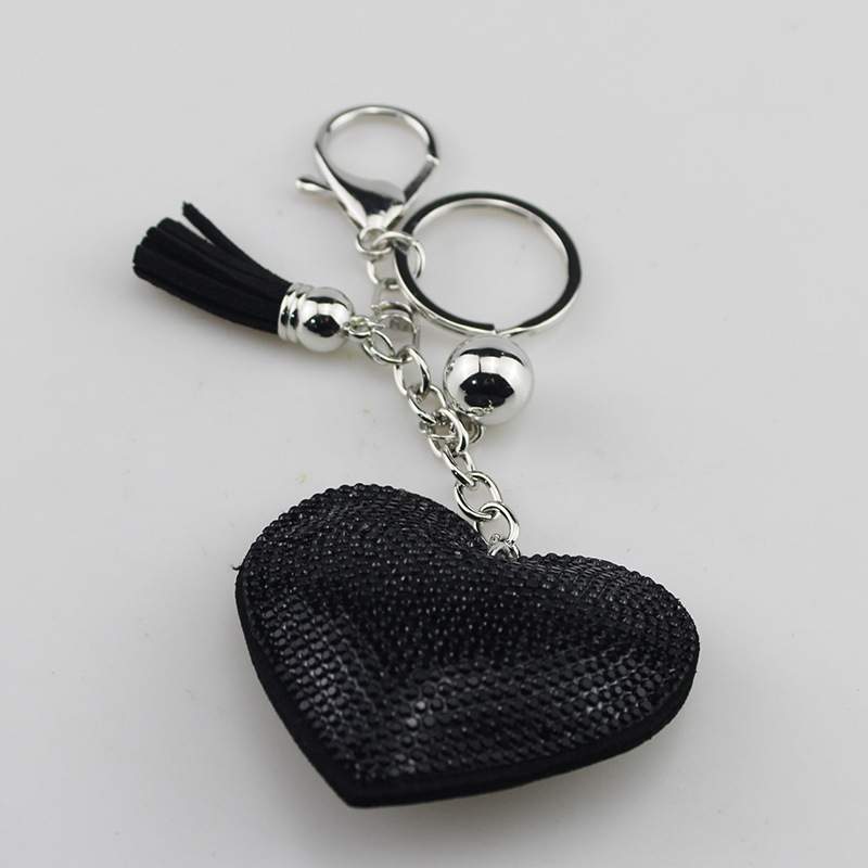 1 Piece Vacation Simple Style Heart Shape Alloy Keychain display picture 12