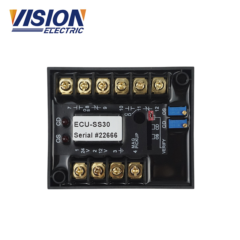 ECU-SS30 ECUSS30 超速板 缓启动控制器模块 发电机组调速器