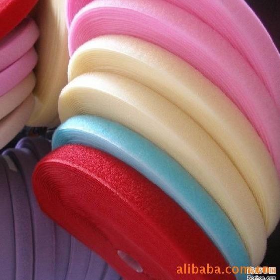 供应涤纶 粘扣带 尼龙 魔术贴  混纺魔术贴 搭扣 雌雄带