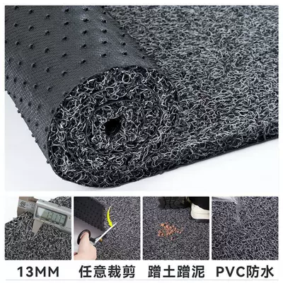 Hall Household Anti-Slip Mat Car | Avtomobil döşəmə paspasları - black-gray-13mm-medium-thickness-contact-customer-service-for-customized-size-patterns