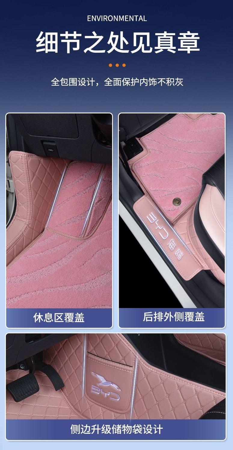 Suitable for BYD Seagull 2025 model interior, intelligent driving, free and dynamic, BYD Seagull floor mats, full coverage, dirt-resistant
