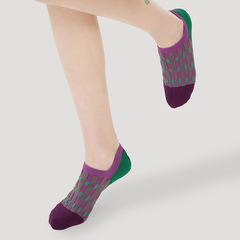 R8692夏季薄款短襪女淺口隱形船襪子女防滑不掉跟ins設計風潮女襪