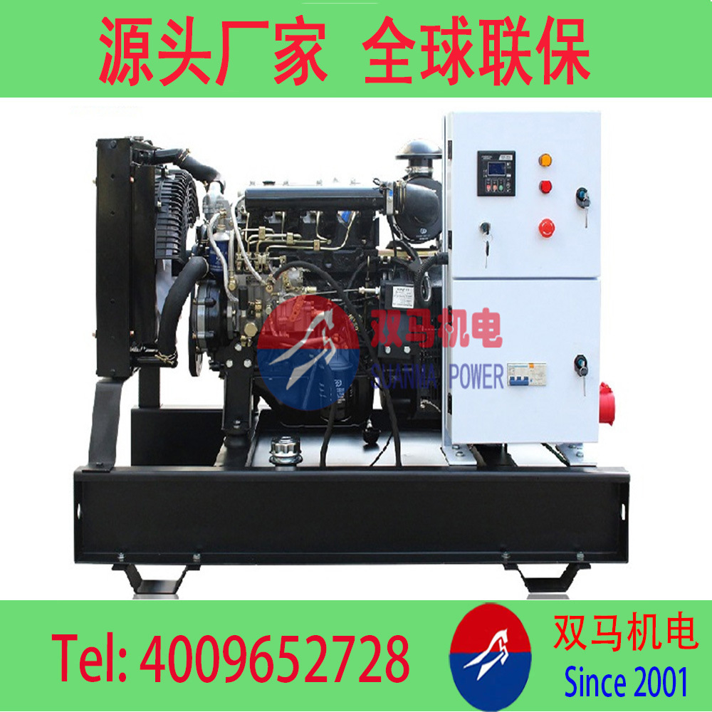 30KW扬动柴油发电机组 双马发电机厂家直供 30KW发电机价格