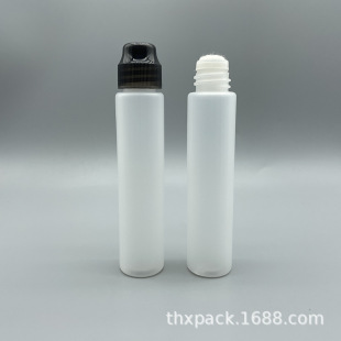 LDPE translucent 30ml glue bottle pigment paint daubing bottle 10mm ink daubing plastic bottle