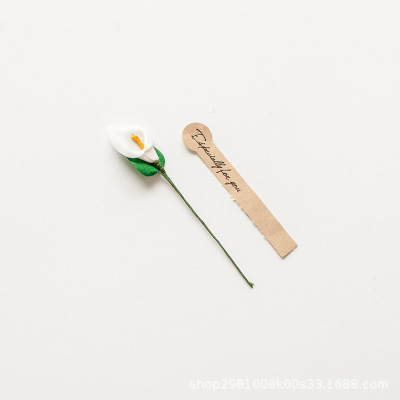 White Calla Seal Sticker * Figure