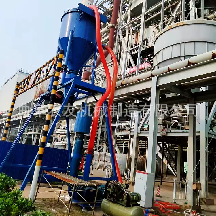 电厂清灰水泥灰装车机除尘自吸式负压输送设备粉煤灰罐车抽灰机