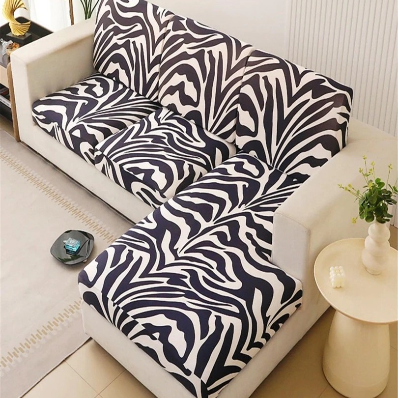 Transfronterizos elásticos tigre sofá cojín cubierta impresa seda de leche sofá universal sofá gazeh sofá cubierta aliExpress eBay
