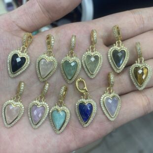 (Cross-border trading), retro organic pendant heart shaped, accessory, accessories, DIY