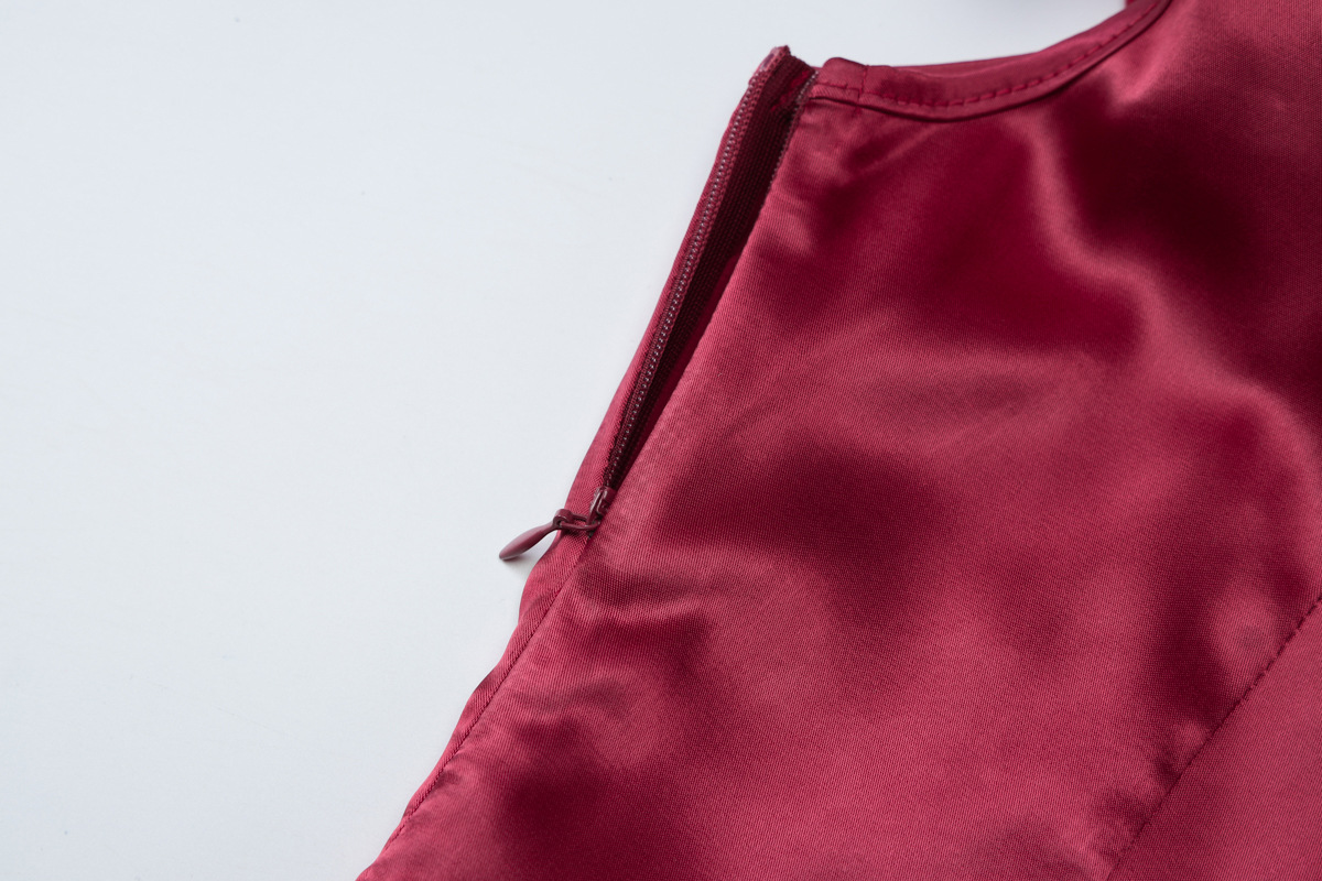 Women Clothing Spring Summer Sexy Back Lace up Waist Controlled Shoulder Strap Dress 13 Women Clothing Spring Summer Sexy Back Lace up Waist Controlled Shoulder Strap Dress