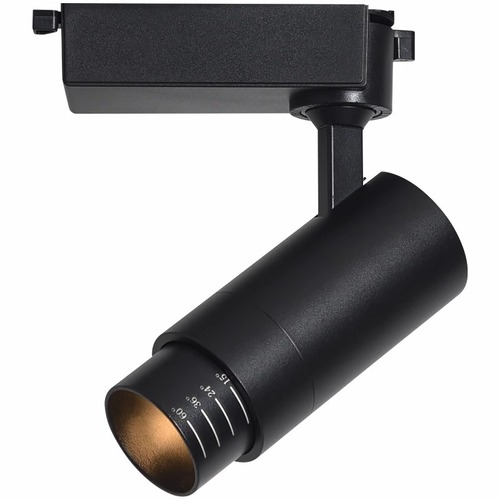 Full spectrum track spotlights stepless focus zoom dimming color surface mounted track lights clothing store led track lights