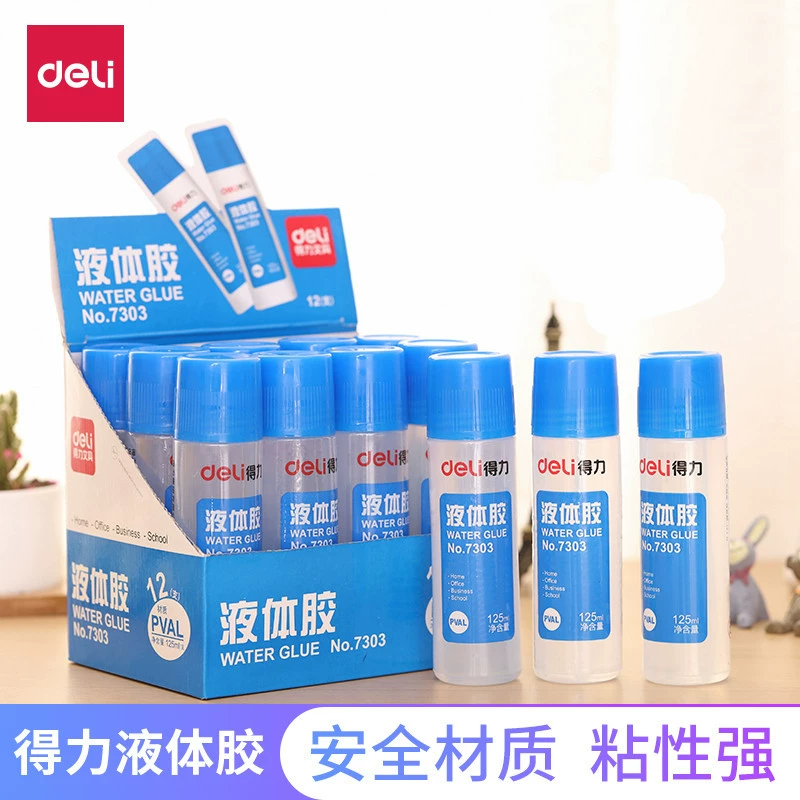 Transparent glue, universal stationery, 125 ml