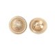 Shield metal hand-stitched button tweed coat coat suit suit button button button wholesale
