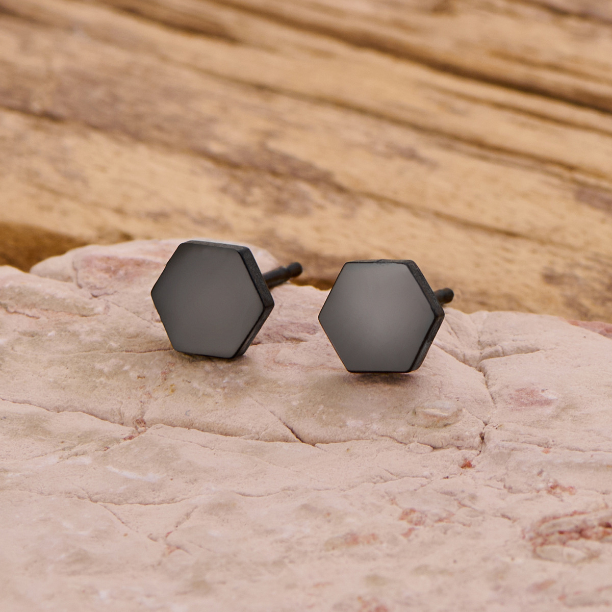 Nuevos productos de comercio exterior transfronterizo: pendientes minimalistas de acero inoxidable con diseño de flor, palmera y corona, estilo japonés y coreano, disponibles para venta al por mayor. image 29