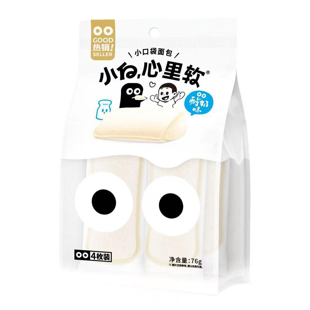 샤오바이 부드러운 작은 주머니 빵 요구르트 맛 76g
