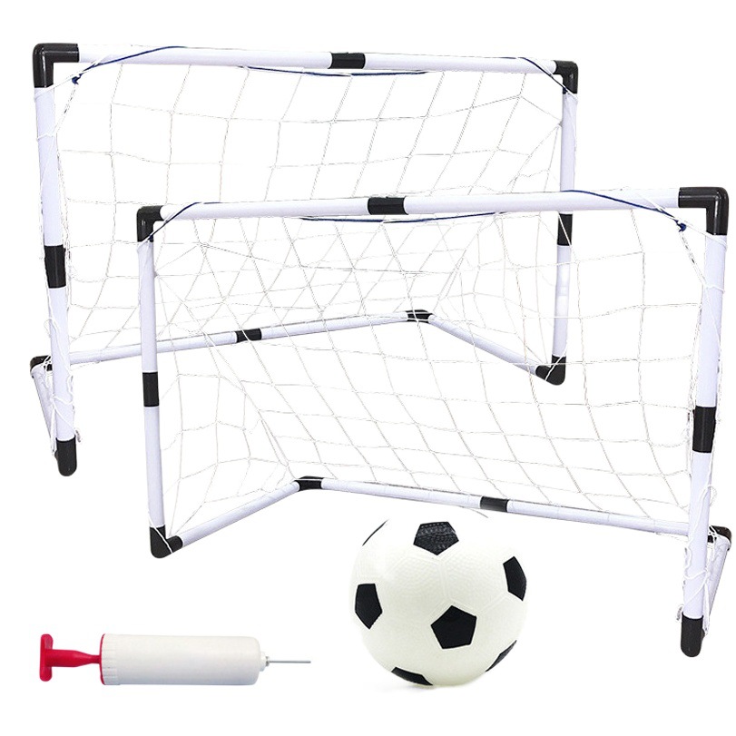 Cross-Border Kidsren's Plastic Assembled Sports Outdoor Toy Football Goal Convenient Disassembly Football Frame Pvc Plastic