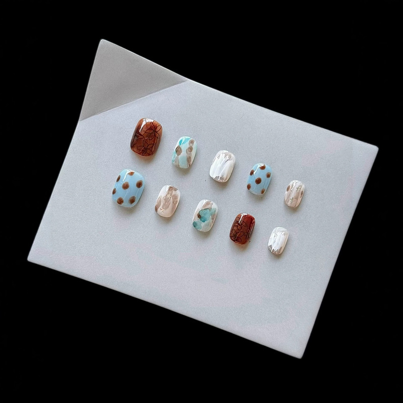 [Shenzhen Made] Great Artist Purely Handmade Wearable Nail Art, Whitening Nail Art, Nail Stickers, Nail Patches