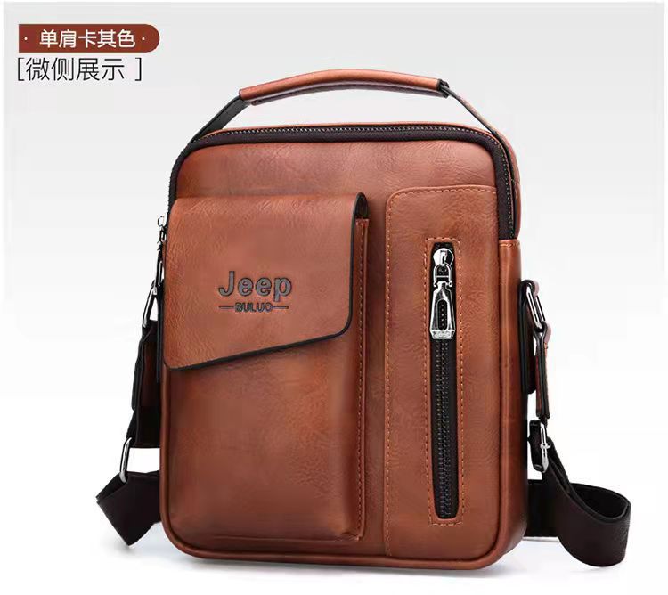 Comercio exterior 2024 nueva moda masculina hombro de un hombro mochila casual al aire libre impermeable ciclismo móvil hombre mochila de hombro