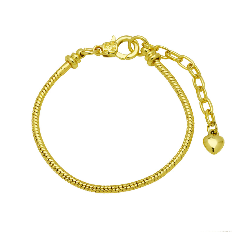 国境を越えた直接供給 Panjiadora の売れ筋 diy 蛇骨ブレスレット銅メッキ 18k ゴールドユニセックスブレスレット手作りブレスレット|undefined
