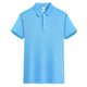 Pure cotton round neck T-shirt custom printing quick-drying work clothing short-sleeved polo shirt advertising shirt T-shirt custom logo