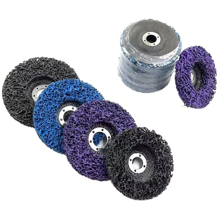 Metal de acero inoxidable pieza de molienda Diamante Negro pulido pieza de eliminación de pintura del coche madera plástico nylon pulido rueda eliminación de óxido