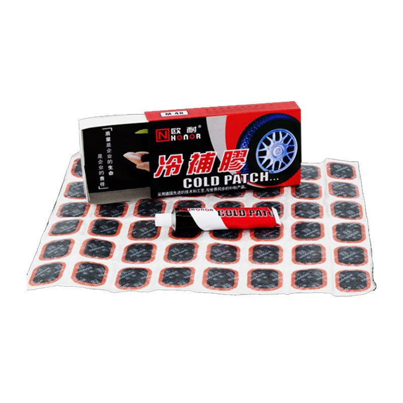 Película de pegamento de reparación de neumáticos herramienta de reparación de neumáticos caja de reparación de neumáticos de Europa accesorios de bicicleta de montaña equipo de equitación suministros