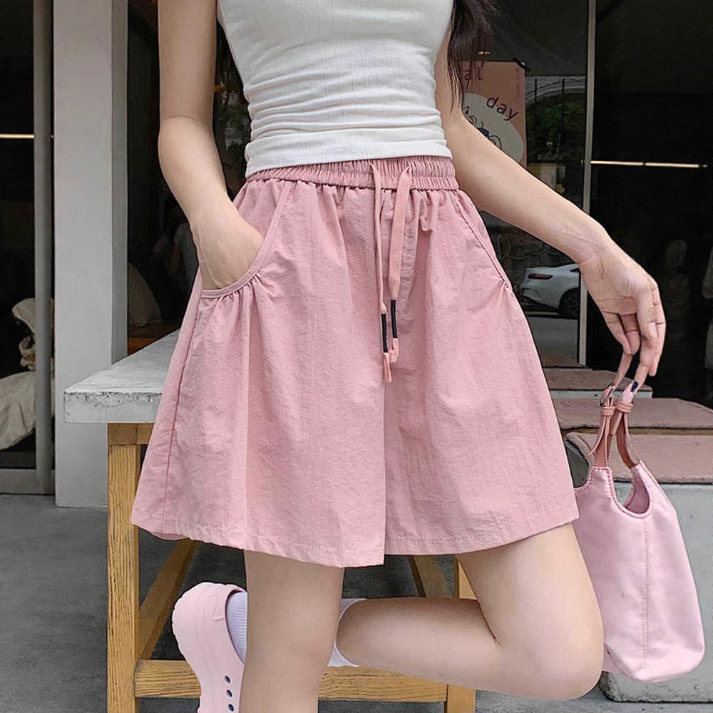 Short tiro alto casual