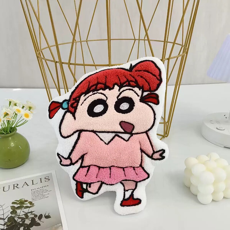 漫画の見栄えが良くかわいいハンドタオル、子供用吊り下げタオル、強力な吸水性、速乾性、糸くずの出ない、家庭用キッチン|undefined