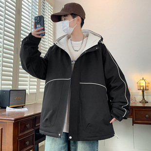 2024 New Explosions Fashion Cotton Clothes plus size Men's Autumn and Winter Coat