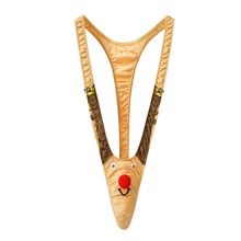 男士圣诞情趣内衣雪人驯鹿礼物带铃铛丁字裤可调节尺寸