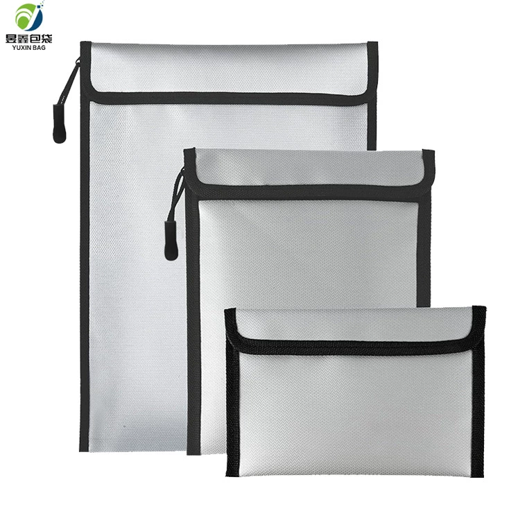 Waterproof storage bag for folders, safe passport bag