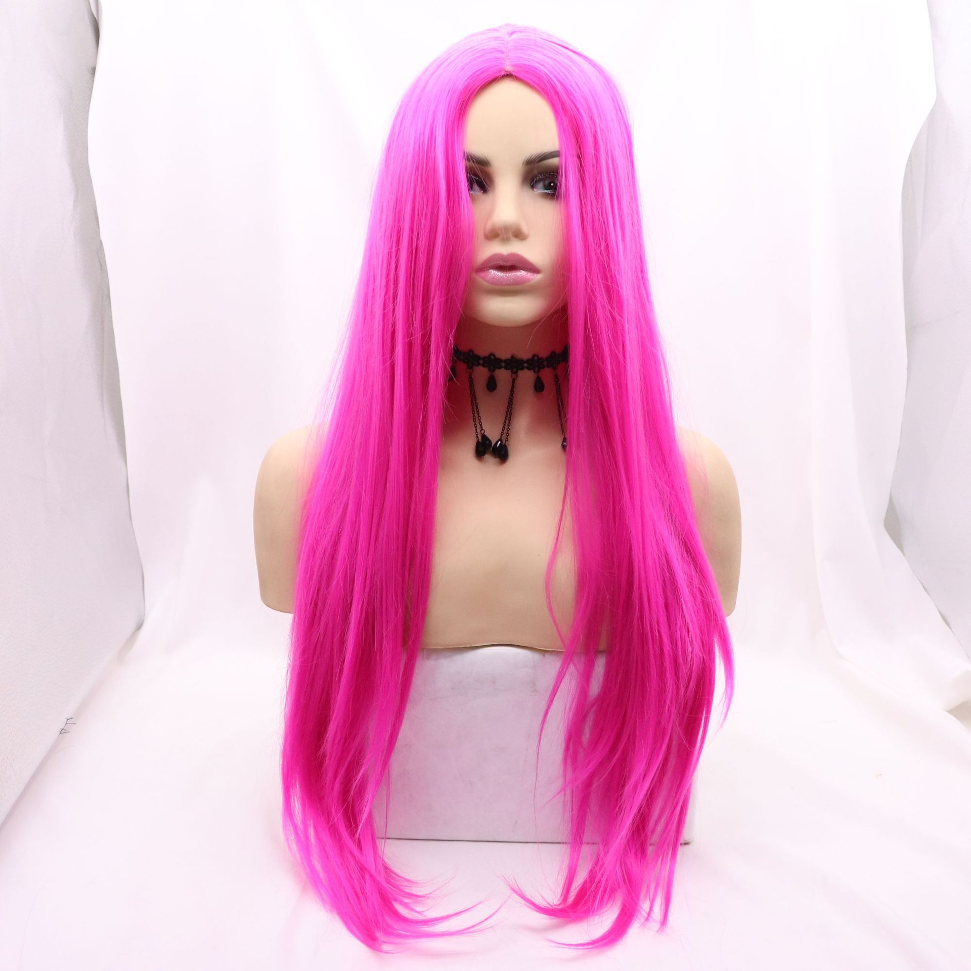 Western wig High -temperature silk chemical fiber mechanism female…