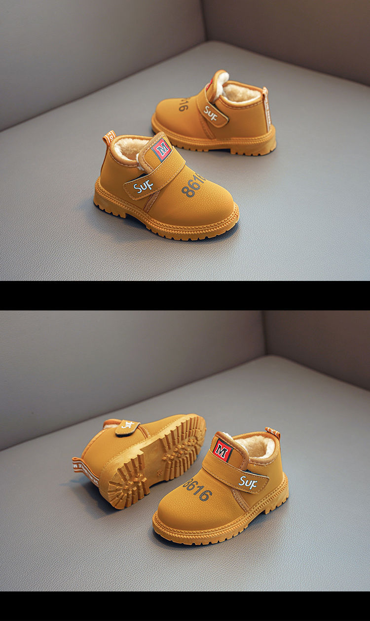 Herbst- und Winterkinderschuhe, Jungen-Martin-Stiefel, Kinderstiefel, Baby-Baumwollschuhe, Schneestiefel, Mädchen-Shorts_voghion.com