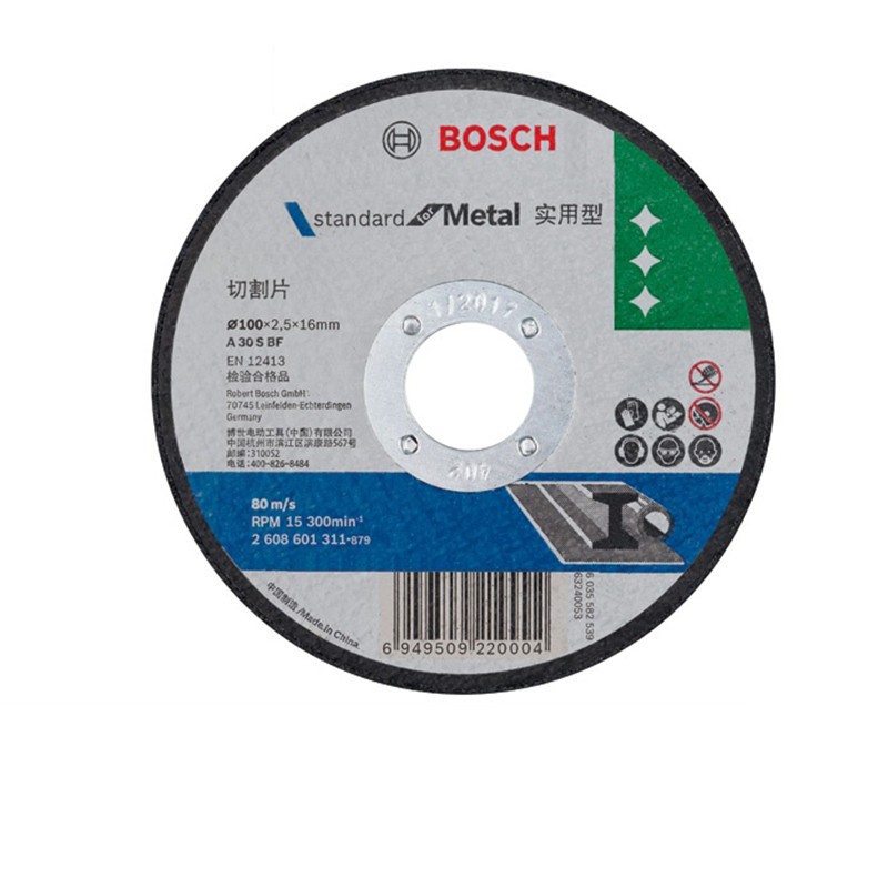 Pieza de corte de perfil de acero de metal de 100mm 4 pulgadas pieza de corte de perfil de acero de metal de 4 pulgadas para amoladora angular