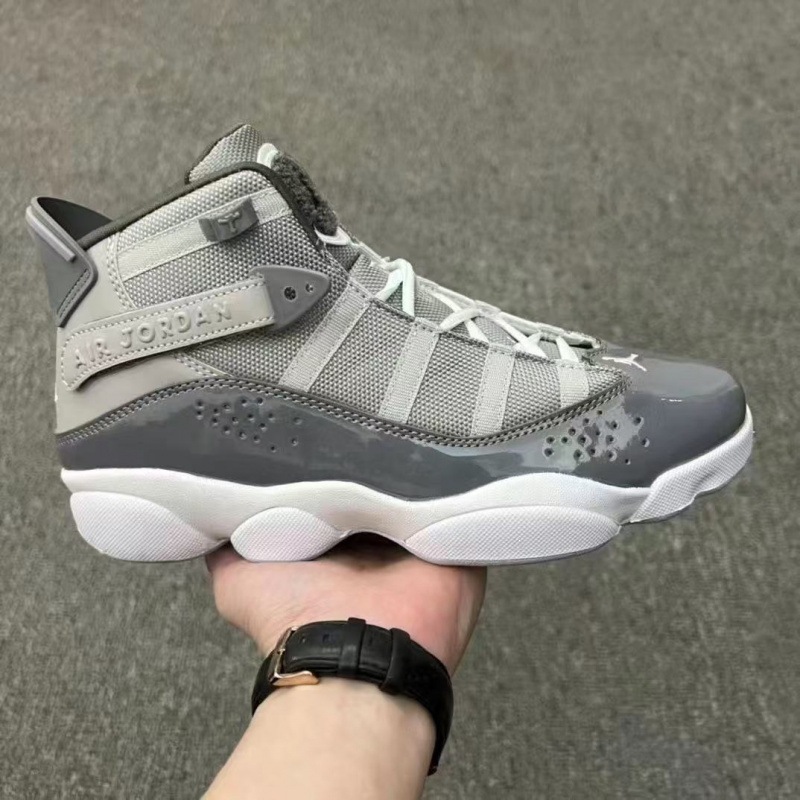 Putian Goods Air six Crown Men 's High Beauty Crown Sports absorbent Spring Professional basket shoes