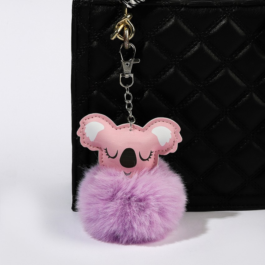 25g Weight Lobster Trigger Clasp Closure Clasp Closure Type Keychain Classification 1 Piece Quantity Holiday, Daily Occasion Imitation fur, Alloy Material Animal Pattern Unisex Gender Cartoon Style, Cute Style 1 Piece Cartoon Style Cute Animal Imitation Fur Alloy Unisex Lobster Trigger Clasp Closure Keychain 6