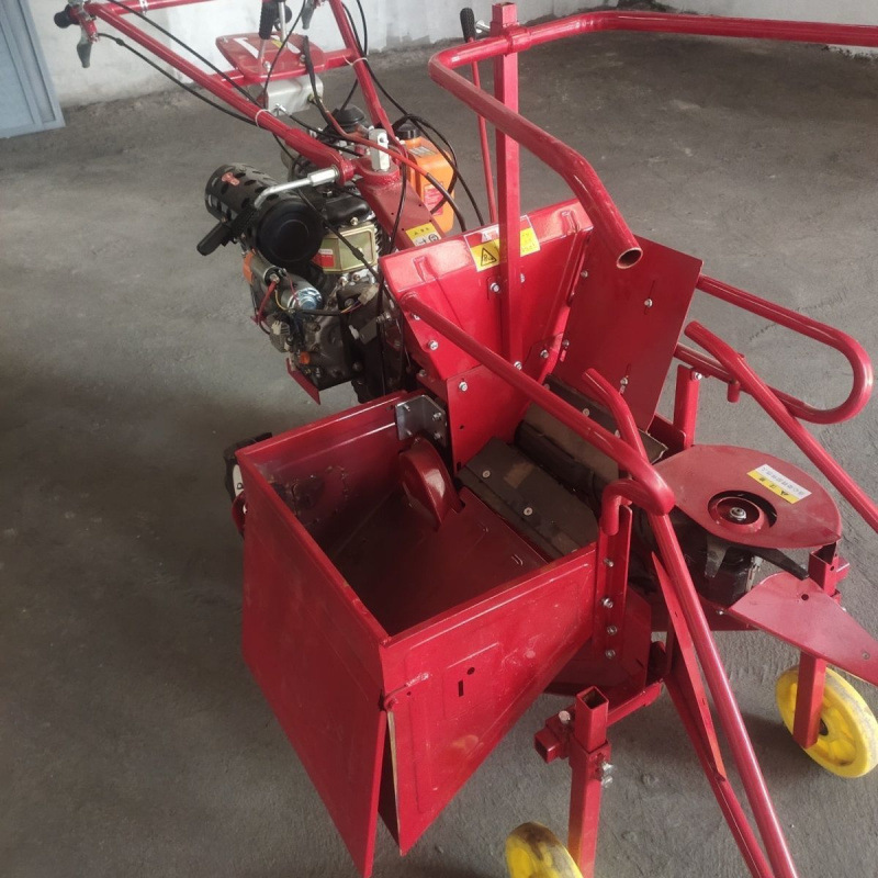 2022款玉米单行收获机手扶款玉米收割机割台玉米收割机收玉米机