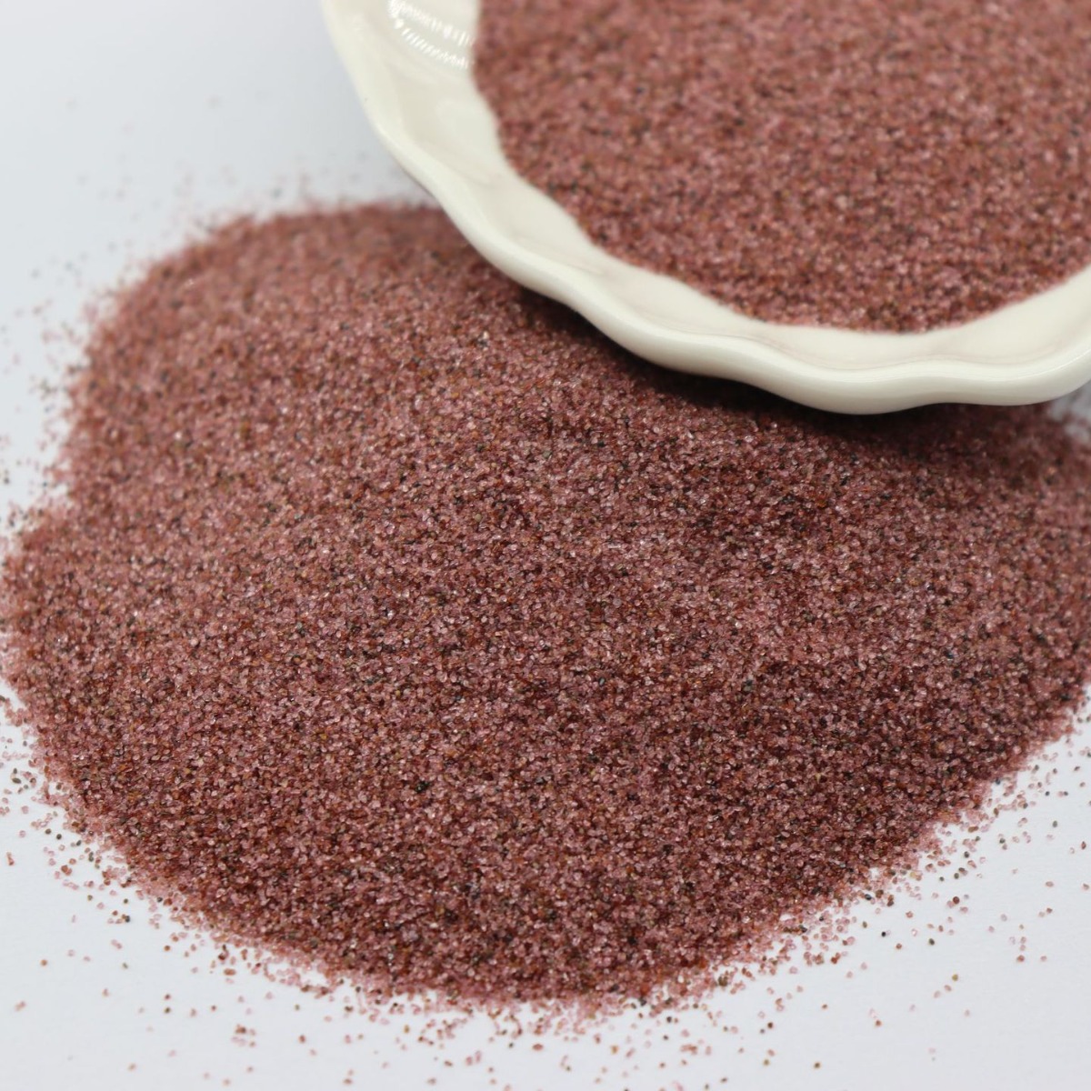 厂家高硬度耐磨石榴石滤料过滤等工业用0.5-1.0mm现货供应过滤器