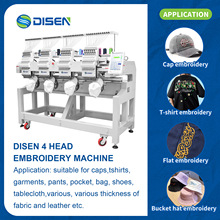 Multi-Head Broderier Professional 4 Head Embroidery Machine