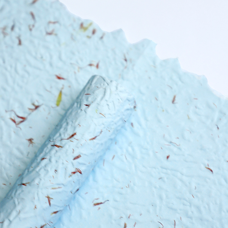 Huaxi mano rasgada pétalos de papel papel de embalaje de flores kraft ramo de flores diy florista regalo material de envoltura de flores image 11