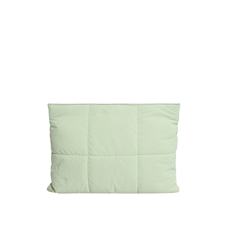 Coreia transfronteriza almohada puff bolso de computadora 13 pulgadas para bolsas de cubierta macbook bolsas de almacenamiento antichoque de mano