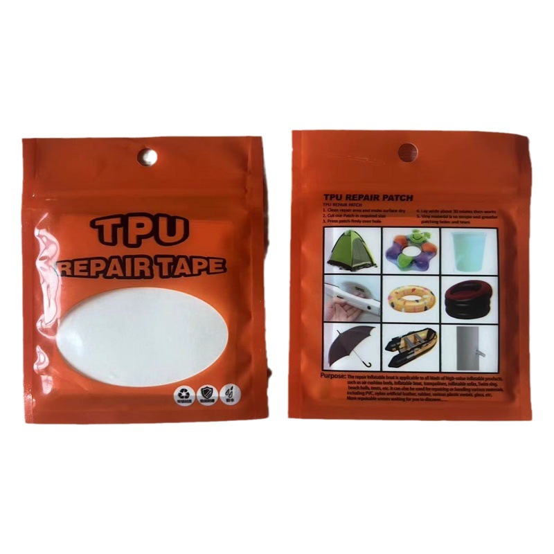 TPU Impermeable subsidio de reparación cojín de aire anillo de natación inflable reparación cinta de reparación de fugas carpa impermeable a prueba de fugas pegatinas