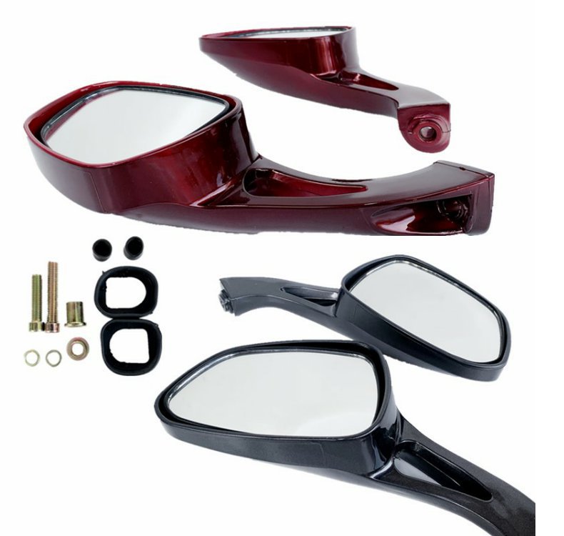 Motorcycle Scooter Electric Vehicle Zhongsha Princess Reversing Mirror Reflective Mirror Rotatable Rearview Mirror with Wide Field of View
