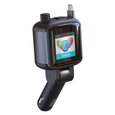 Car-mounted color display screen FM Modulyator