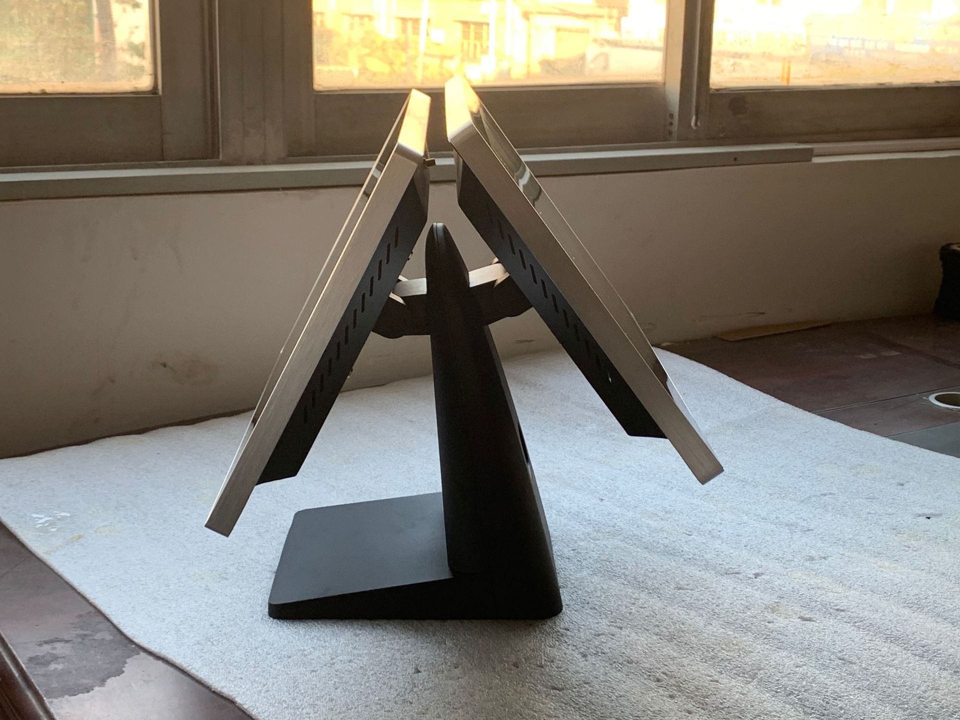 定制双屏外壳套料,POS机收款机底座套料|ms