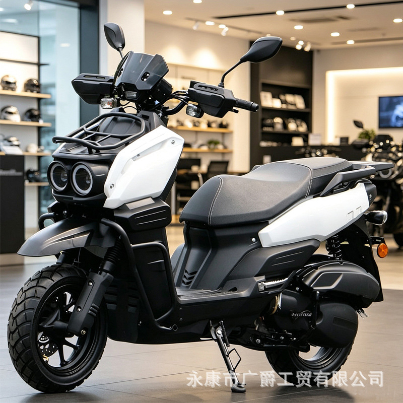 Cross-Border Export Tank Tank Road Boss Scooter 150Cc Fuel Vehicle Dual Adult Off-Road Source Factory