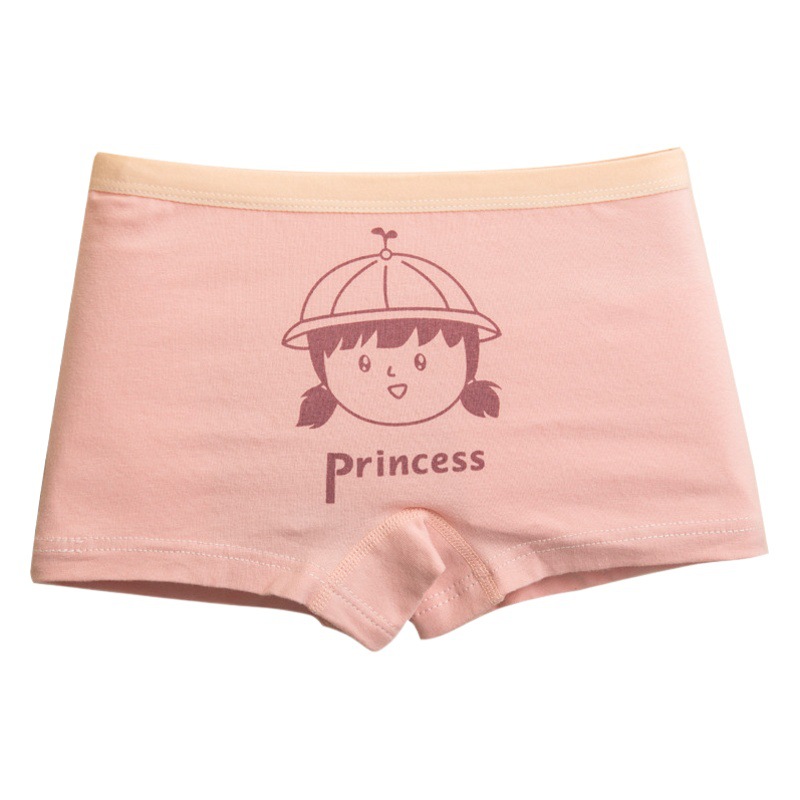 Ropa interior fina de verano para niñas, calzoncillos bóxer de algodón, ropa interior pequeña para niñas, pantalones cortos de algodón para niños medianos y grandes, calzoncillos bóxer.