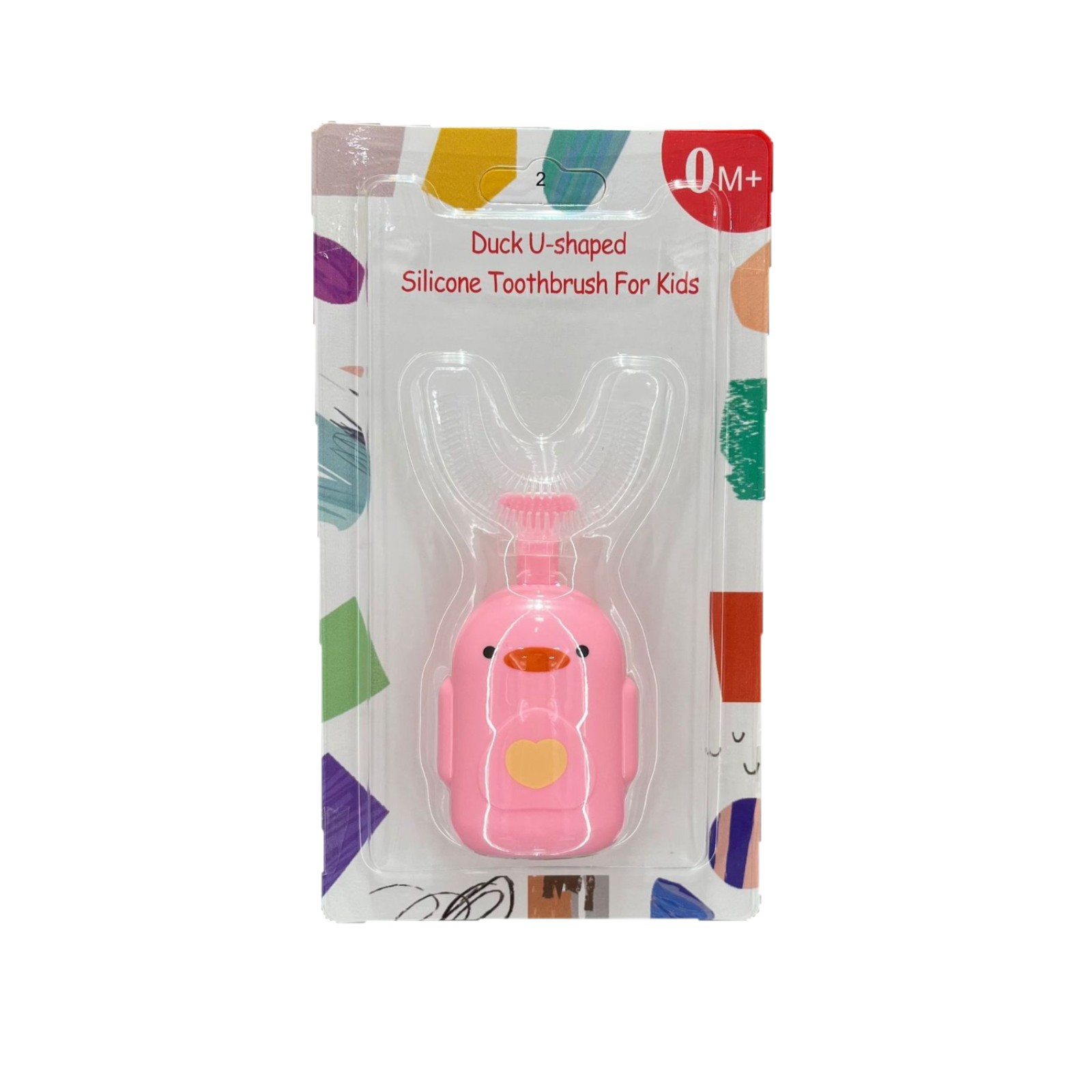 Nuevo cepillo de dientes manual infantil en forma de U cepillo de dientes de silicona bebé bucal limpieza oral manual en forma de U