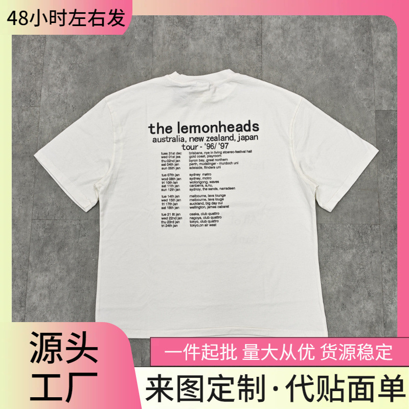 Yao Fashion Y2K Casual Luxury Streetwear T-Shirt Saint Michael Tops Men Clothing Unisex Tee Shirt Oversized Size