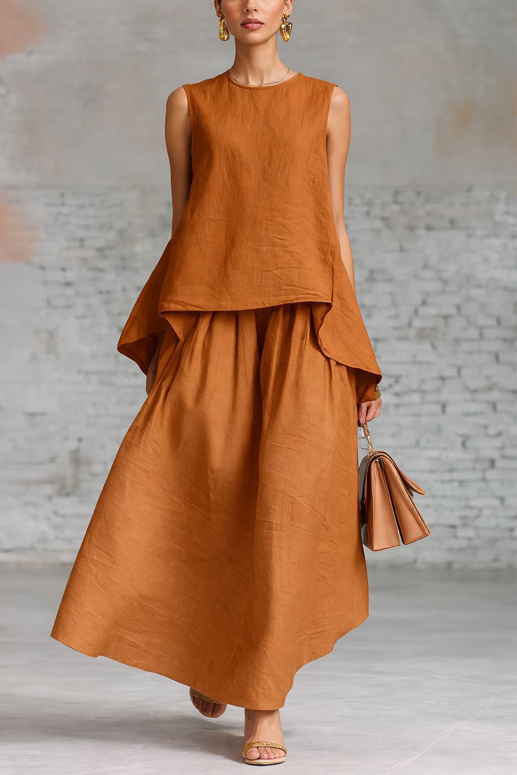 Women's Zen Inspired Linen Blend Asymmetrical Top Boho Chinese Style Loose Fit Tunic Casual Elegant Garment for Women_ecoleips.com