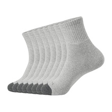 全毛圈袜跑步袜欧美大码男式运动短袜毛巾底跨境高含棉量90%SOCKS